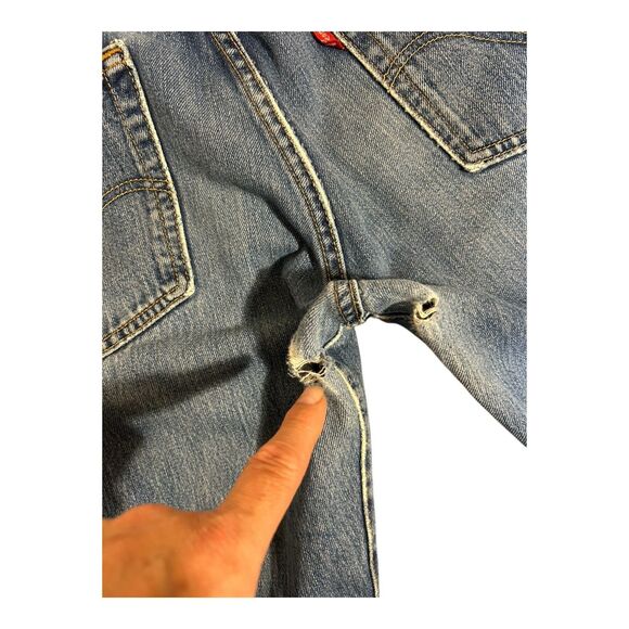 Vintage Levi’s 501 Original Fit Jeans Button Fly W34 L34 (Actual 34x33) - Picture 3 of 8